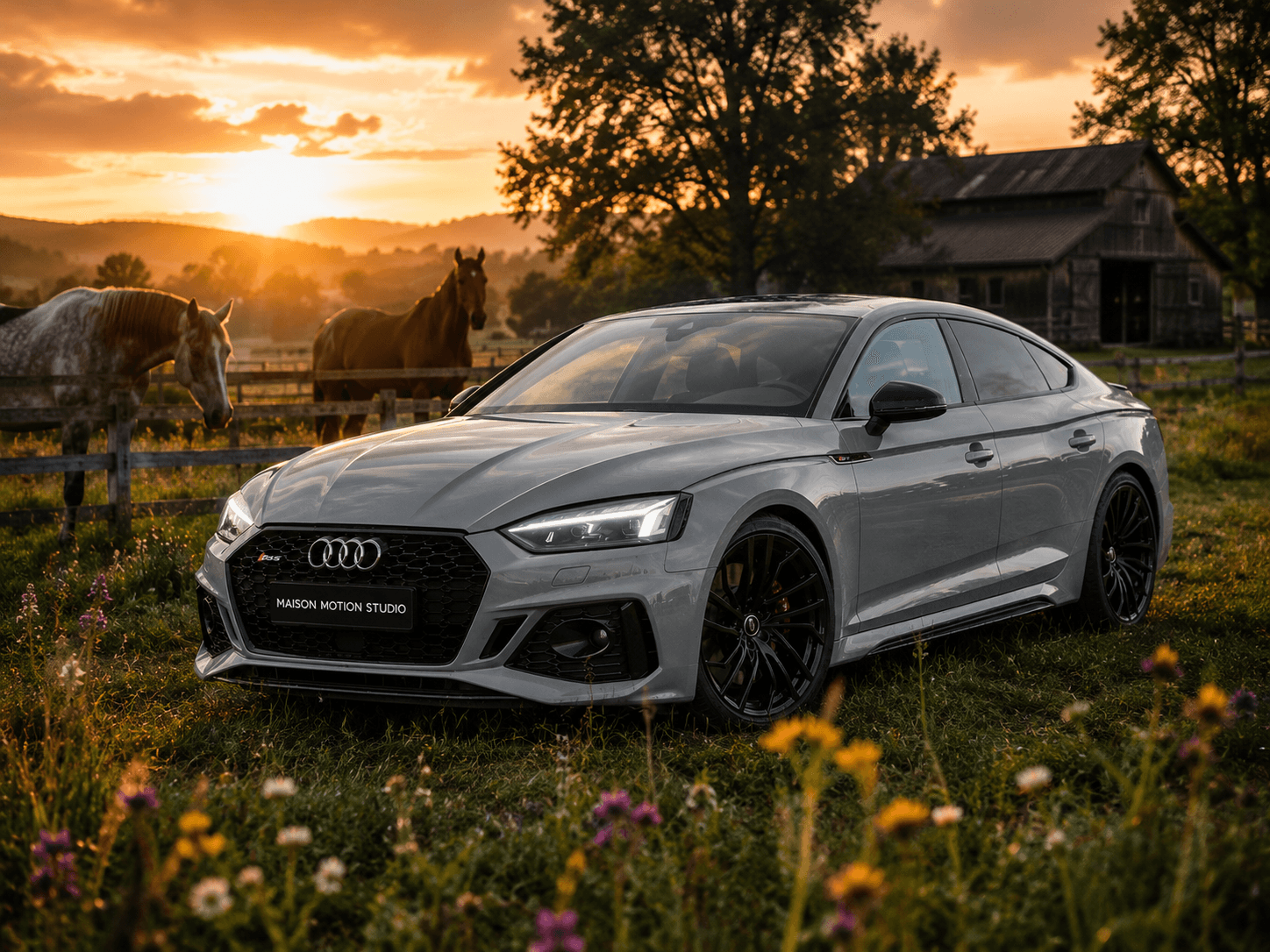 Audi RS5 — enhanced automotive photograph 3