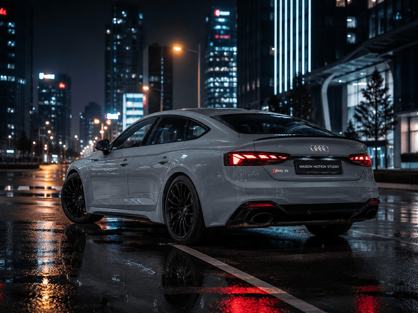 Audi RS5 — enhanced automotive photograph 4