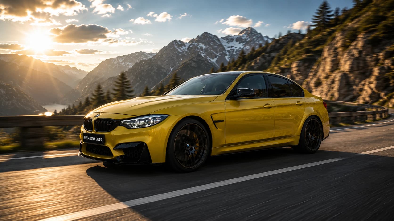 BMW M3 — rear detail