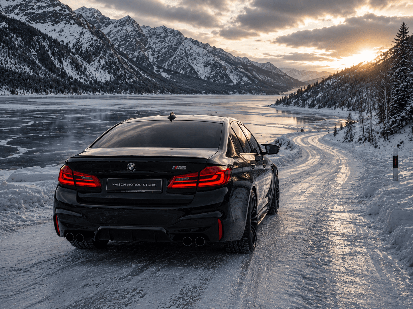 BMW M5 — enhanced automotive photograph 8