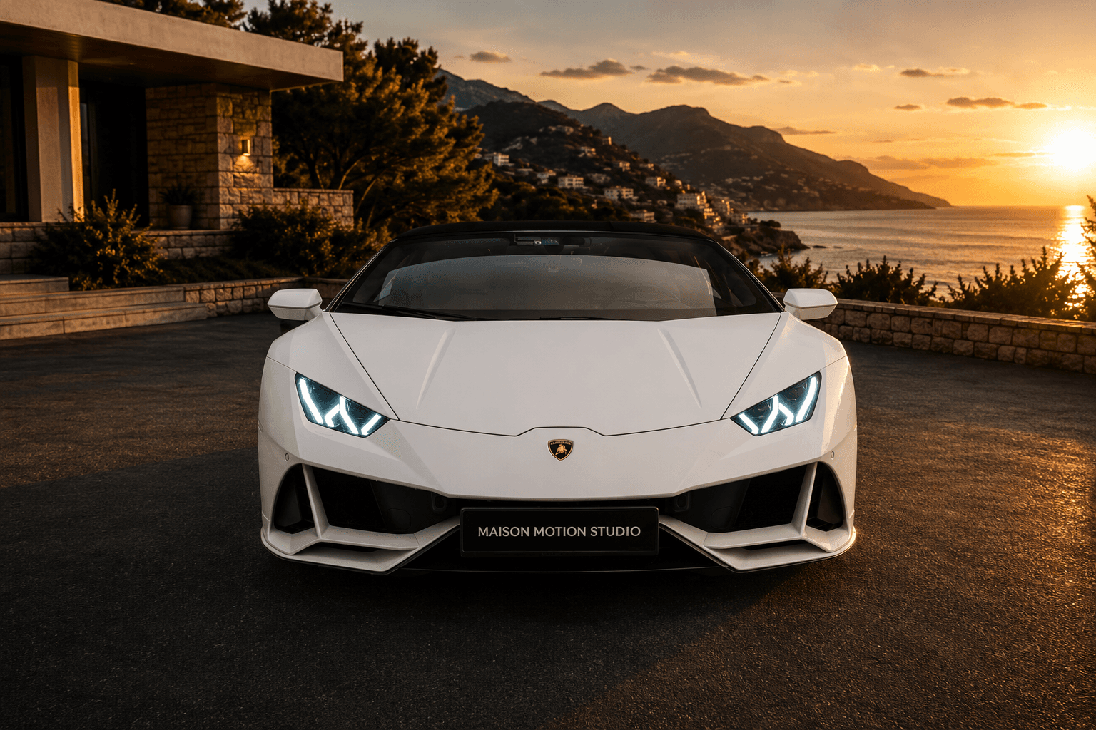 Lamborghini Huracán — enhanced automotive photograph 1
