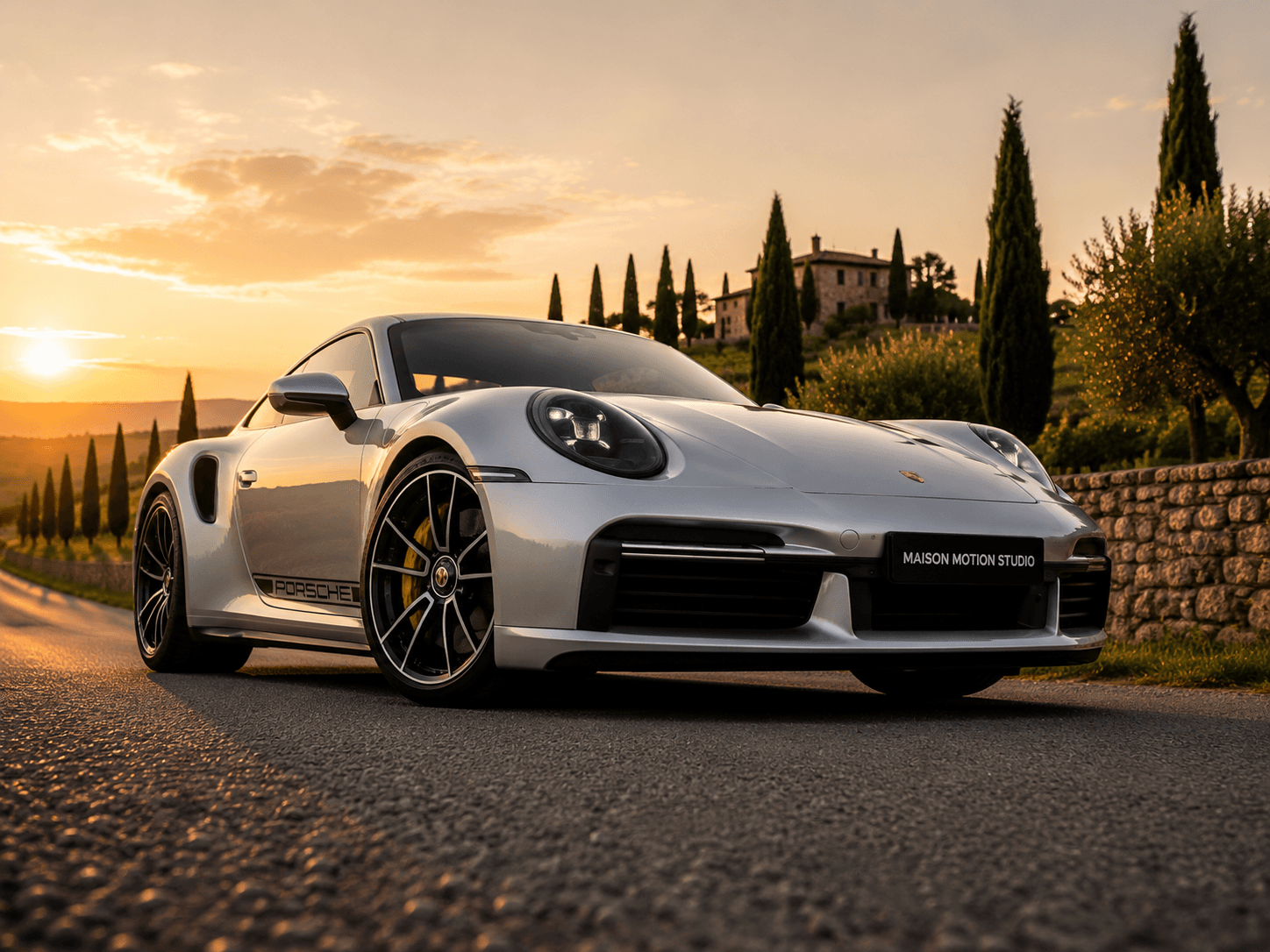 Porsche 911 — premium vehicle presentation
