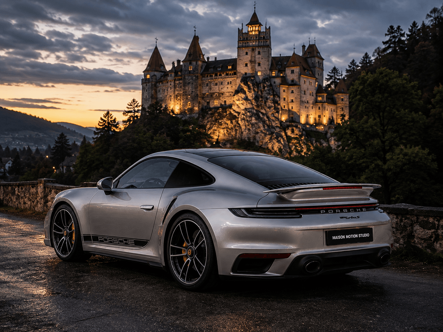Porsche 911 — enhanced automotive photograph 9