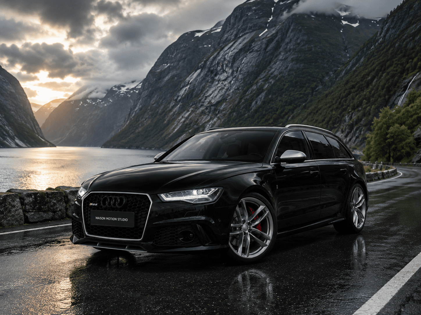 Audi RS6 — enhanced automotive photograph 2