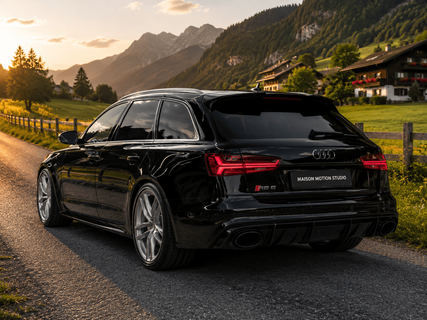 Audi RS6 — enhanced automotive photograph 4