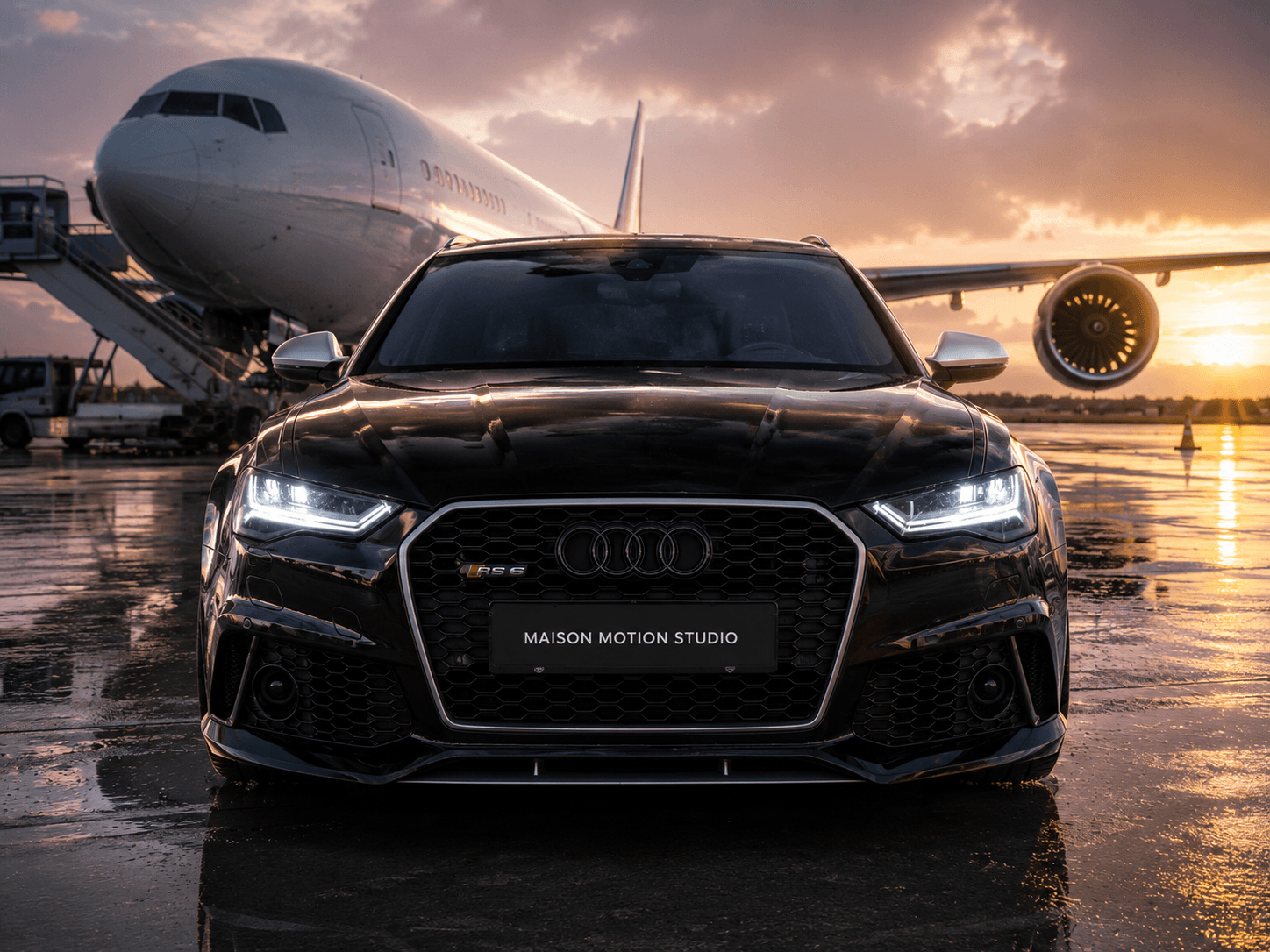 Audi RS6 — premium vehicle presentation