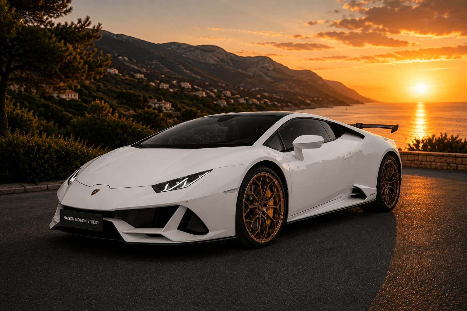 Lamborghini Huracán — cinematic automotive presentation